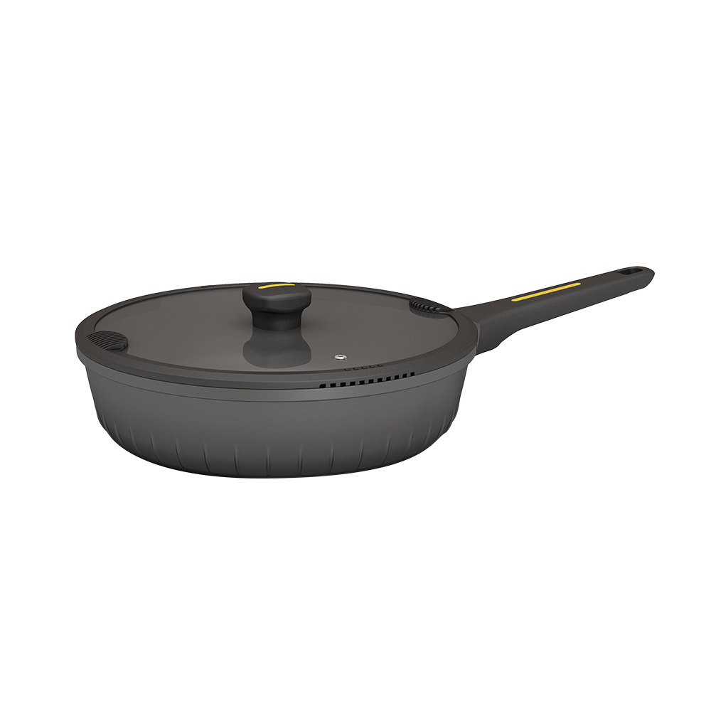 Die-cast Aluminum Nonstick Deep Frypan Ballet Series