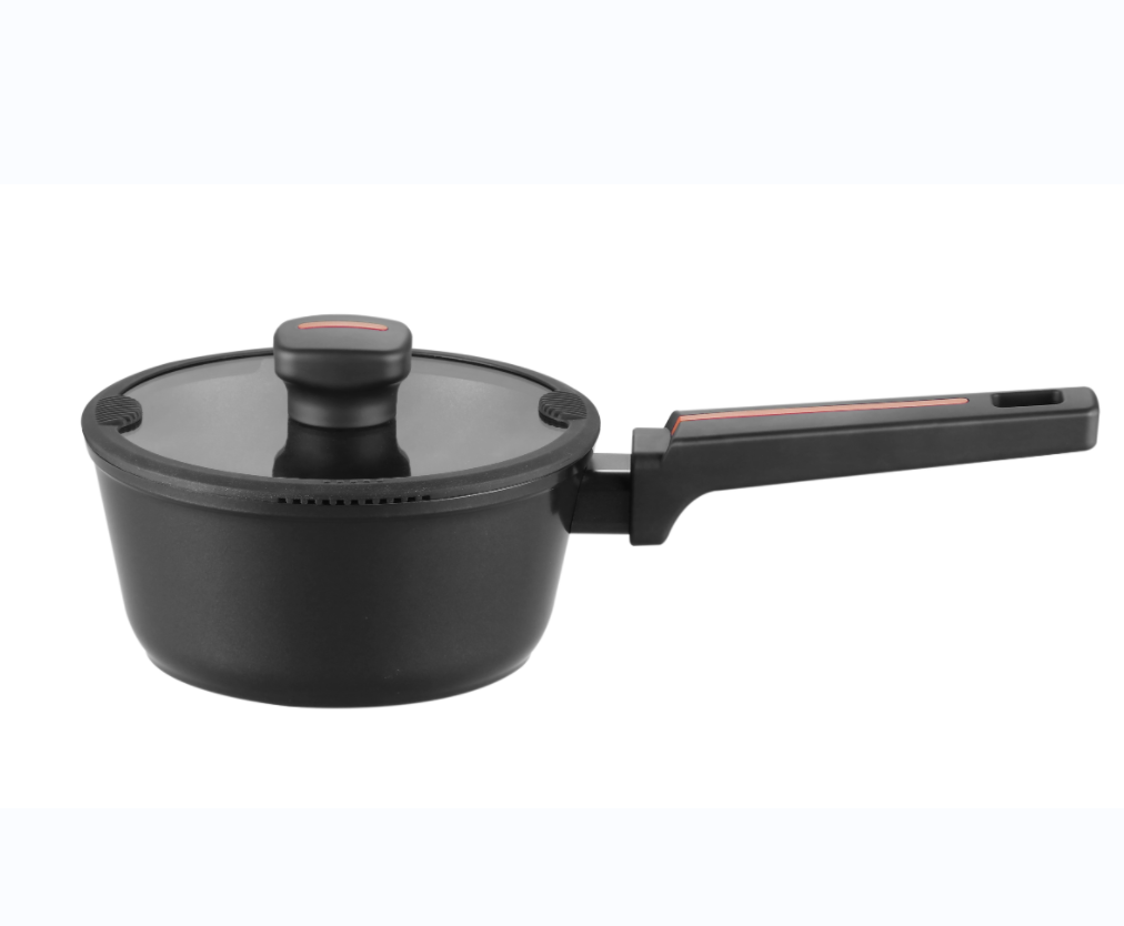 Flame Range Non-stick Cookware Aluminum Forged Casserole with Lid