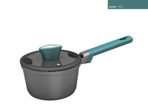 Die cast aluminum non -stick Bently saucepan-bakelite handle version