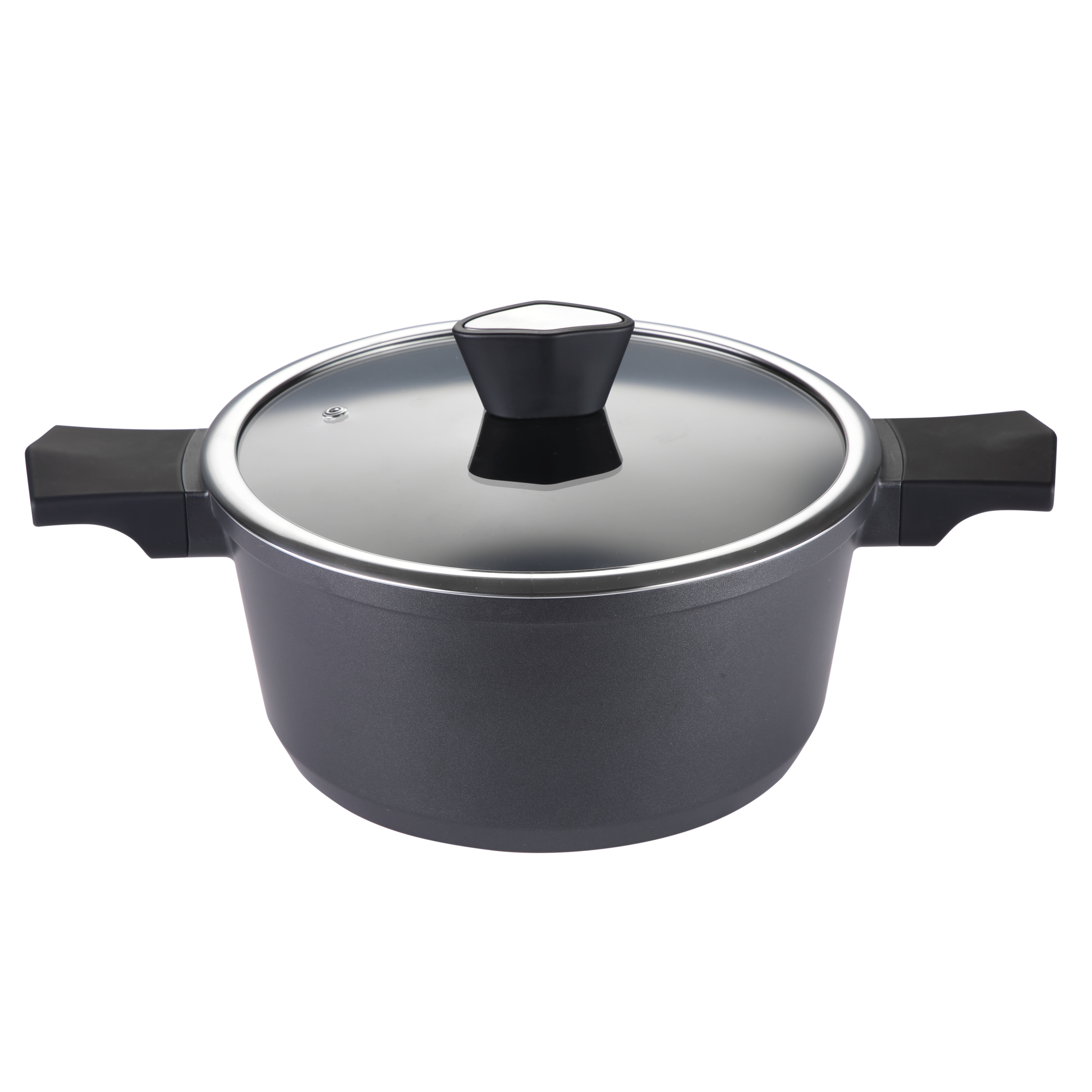 Die cast aluminum non -stick Bently casserole-SS handle version