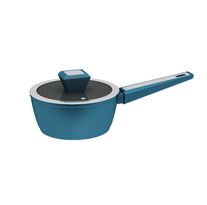 Non-stick Cookware Aluminum GEM Forged Sauce Pan with Lid 