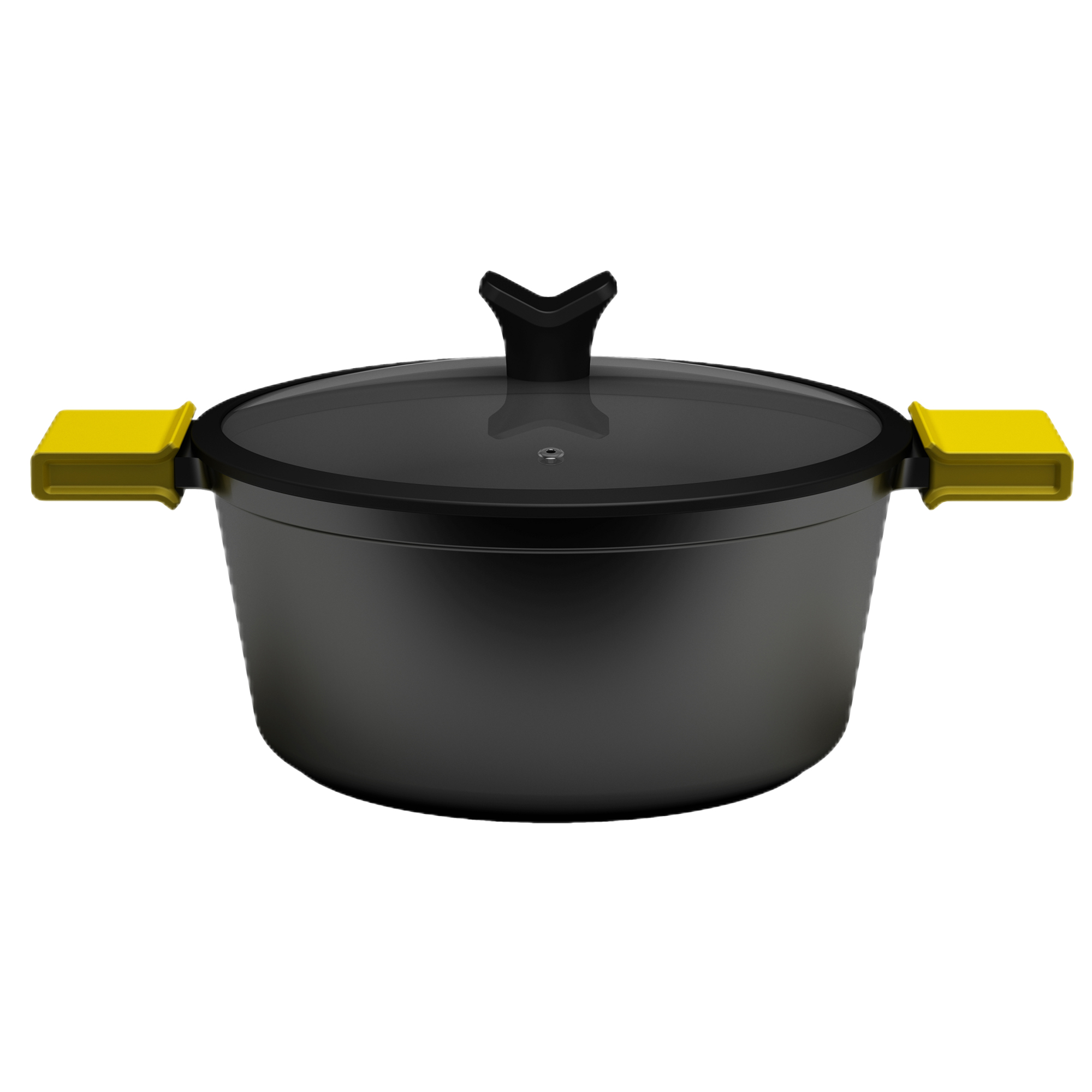 YOUNG Range Thermo Silicone Heat Indicator Non-stick Cookware Die Cast Aluminum Cookware Set