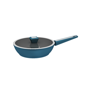 Non-stick Cookware Aluminum GEM Forged Deep frypan with Lid 