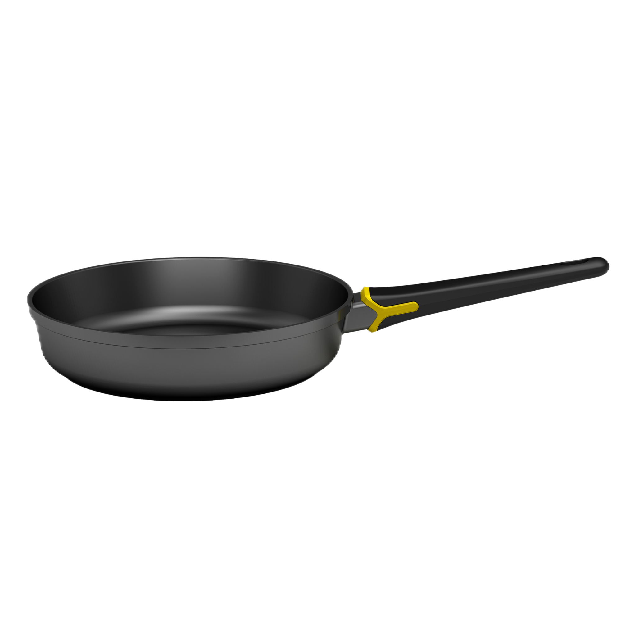 YOUNG RangeThermo Silicone Heat Indicator Non-stick Cookware Die Cast Aluminum Crepe Pan Without Lid