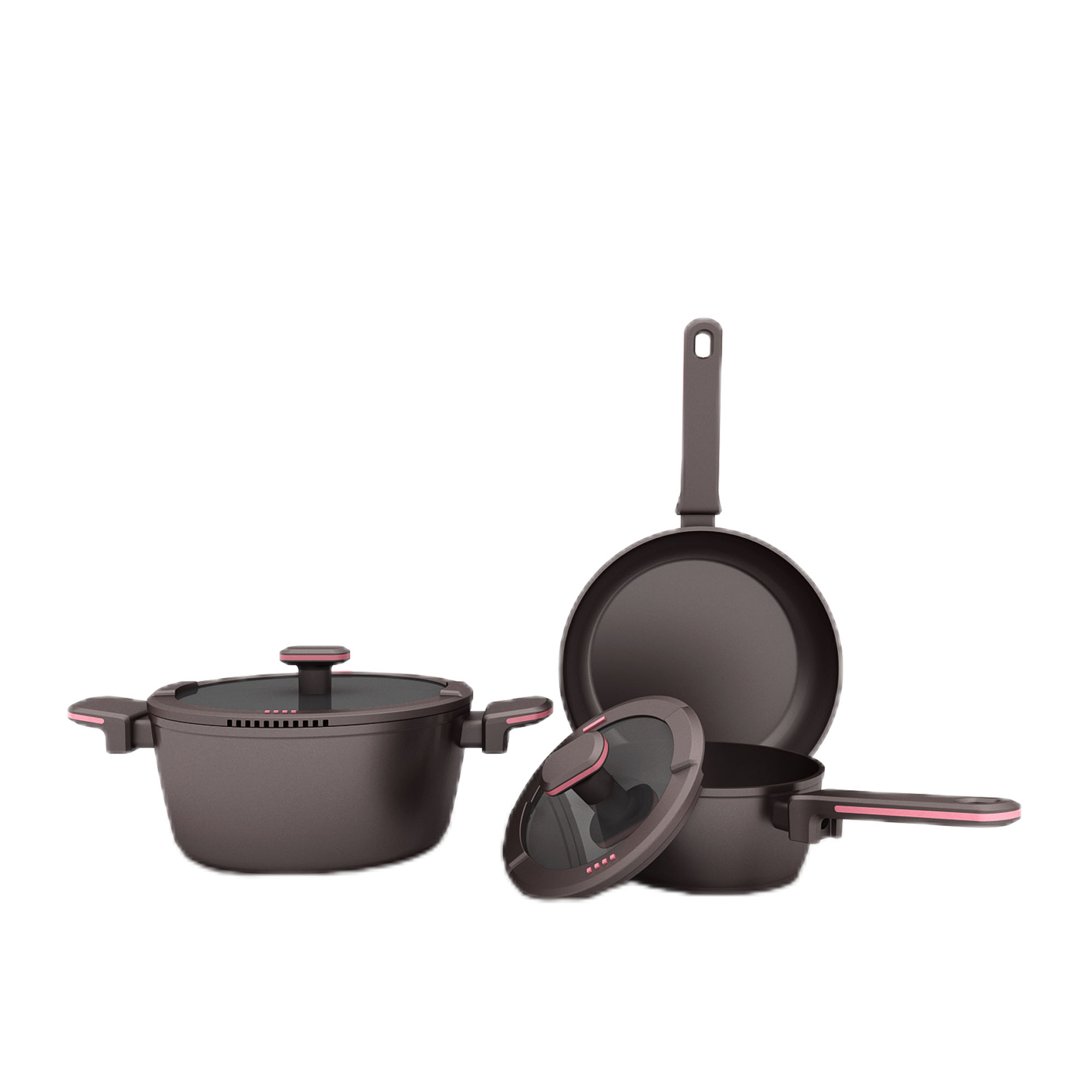 Marvel Range Non-stick Cookware Aluminum Forged Saucepan