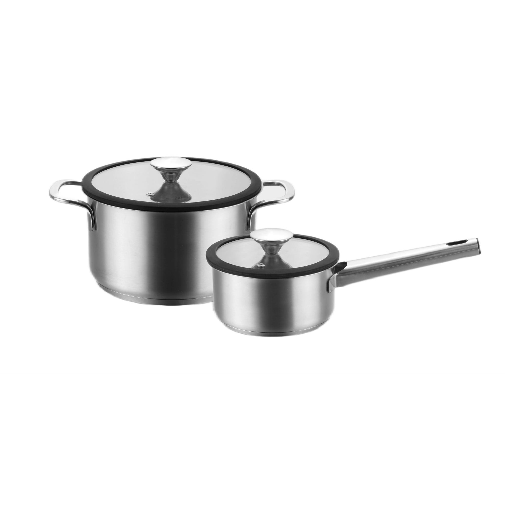 18/20/24cm Stainless Steel Casserole Professional Loft Series