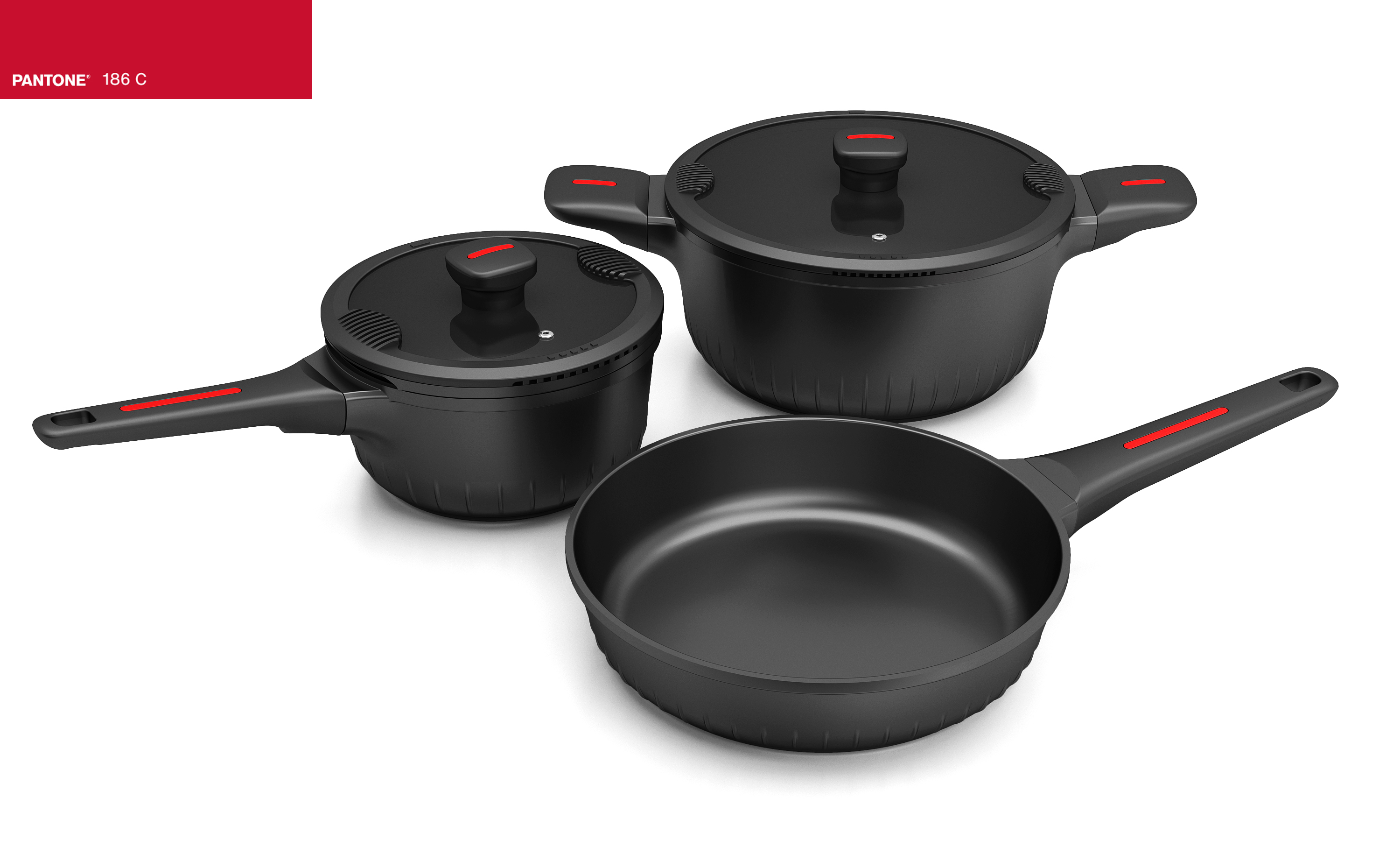 New Die-cast Aluminum Nonstick Cookware Sets Patented Ballet Series