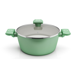 Ring Range Non-stick Cookware Aluminum Forged Casserole With Lid