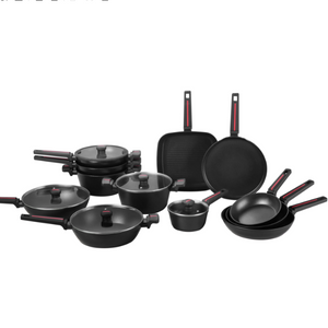 Flame Range Non-stick Forged Aluminum Cookware Set