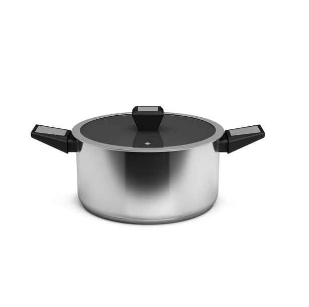 Stainless Cookware GEM Casserole with Lid 