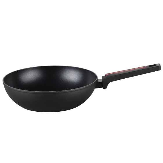 Flame Range Non-stick Cookware Aluminum Forged Wok With/Without Lid
