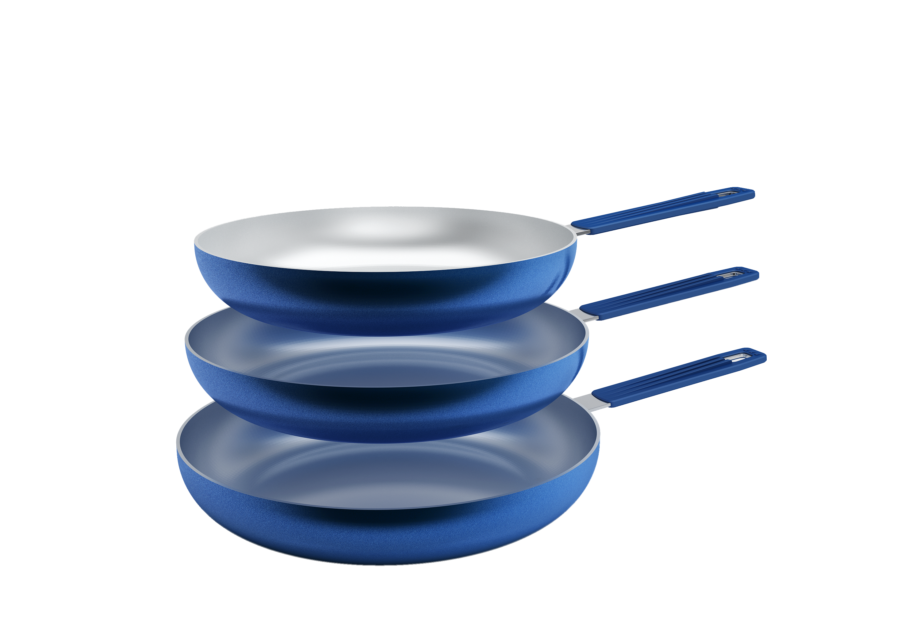 Pressed Aluminum Ceramic Non- Stick frypan Set 20/26/30cm