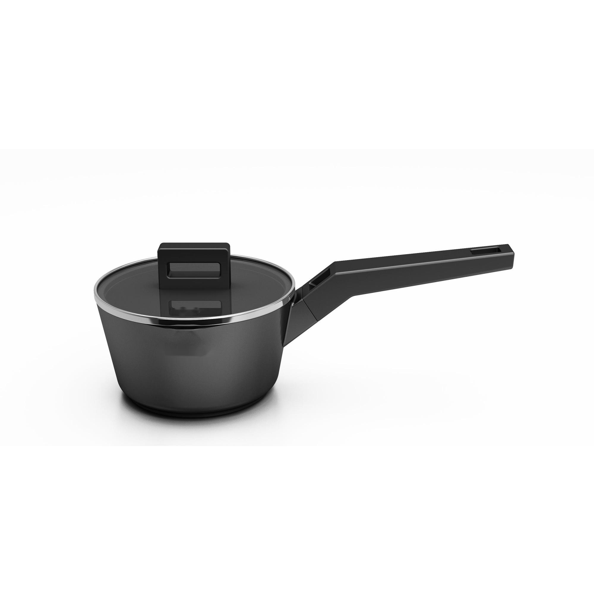 Flagship Range Non-stick Cookware Aluminum Die-cast Saucepan with Lid 