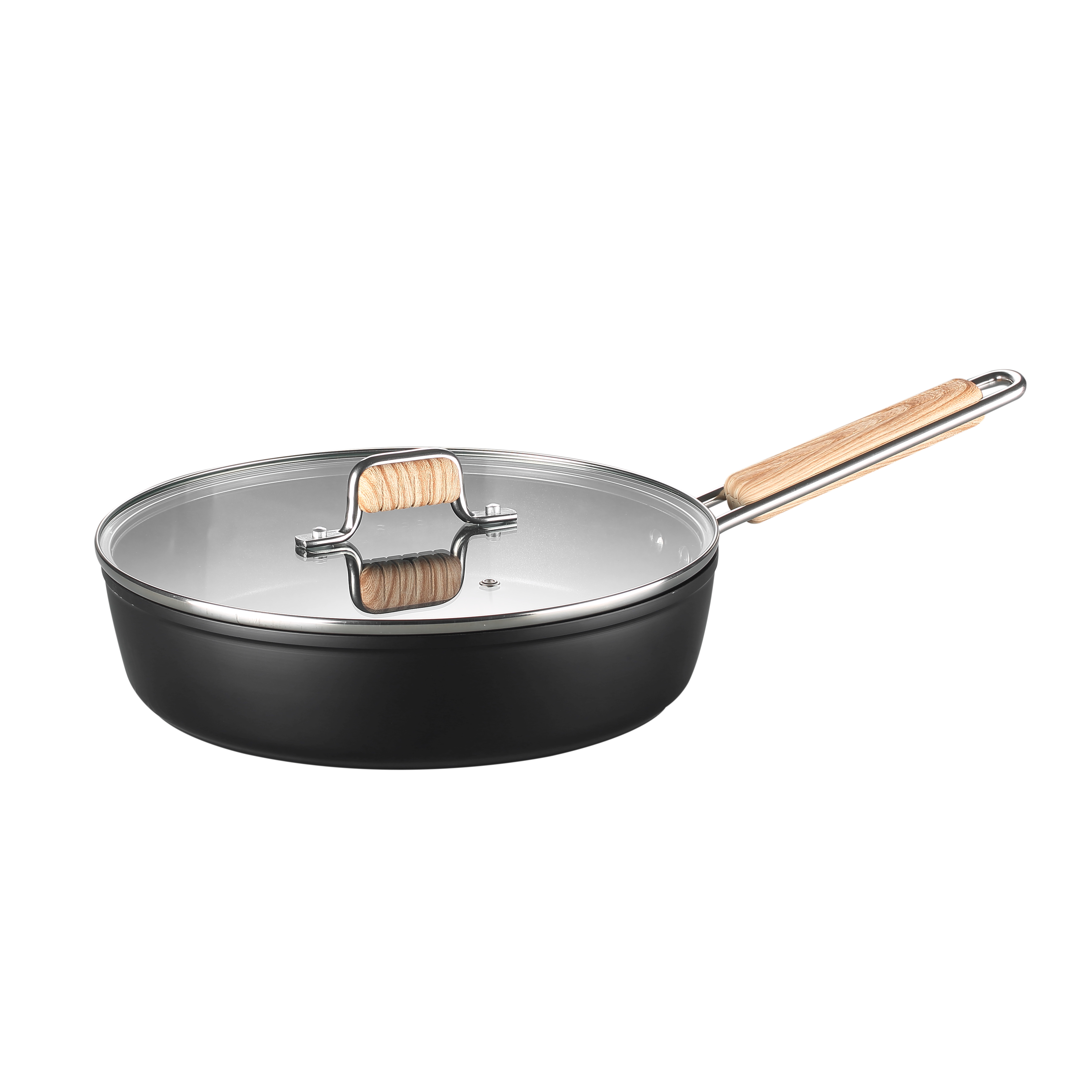 Nordic Range Non-stick Cookware Aluminum Forged Deep Frypan