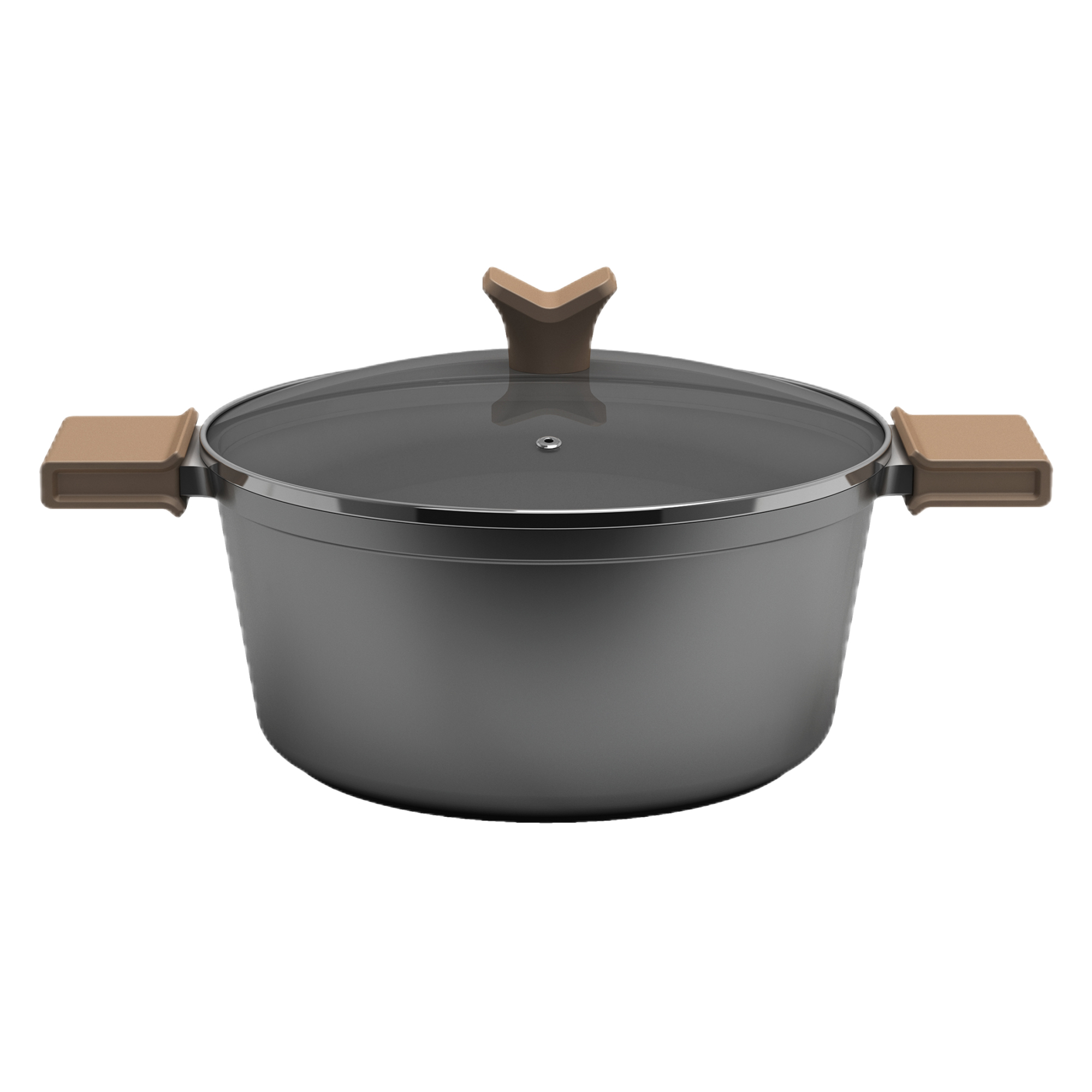 YOUNG Range Non-stick Cookware Die Cast Aluminum Saucepan With/Without Lid