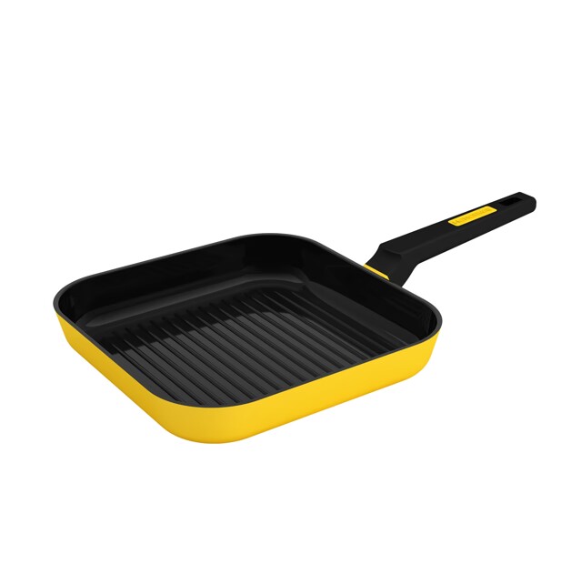 Non-stick Cookware Aluminum Die-cast Modesty Grill pan 