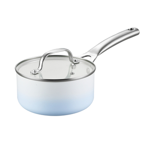 Pressed Ceramic Non stick Saucepan with SS Die Cast Handle