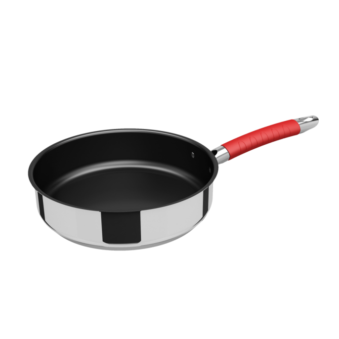 Stainless Steel Non Stick 26cm Stackable Deep Frypan Passion Series