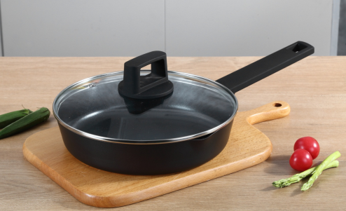 Non-stick Cookware Aluminum Press Straight Frypan 