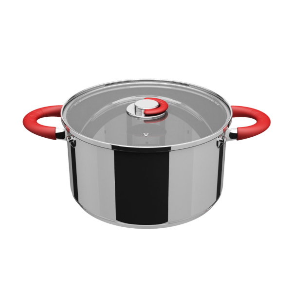 Stainless Steel Non Stick 26cm Stackable Deep Frypan Passion Series