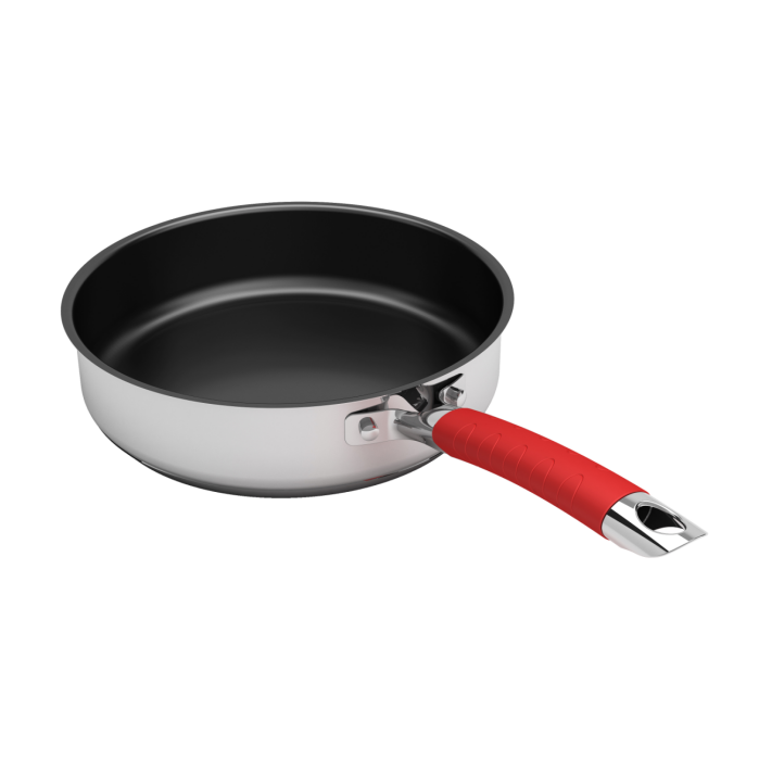 Stainless Steel Non Stick 26cm Stackable Deep Frypan Passion Series