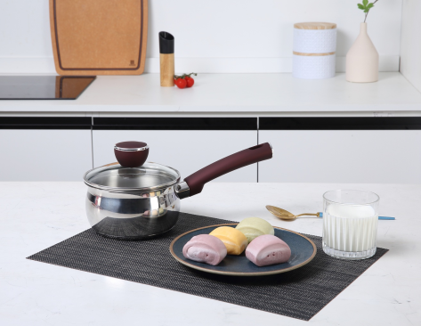 Stainless Cookware Honor Belly Sauce Pan with Lid