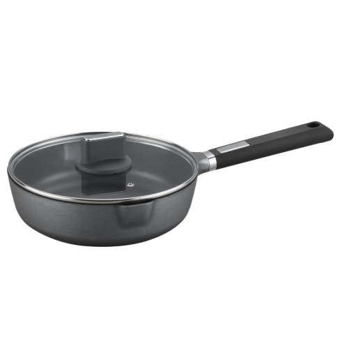 Non-stick Cookware Aluminum Die-cast NP Deep frypan with lid 