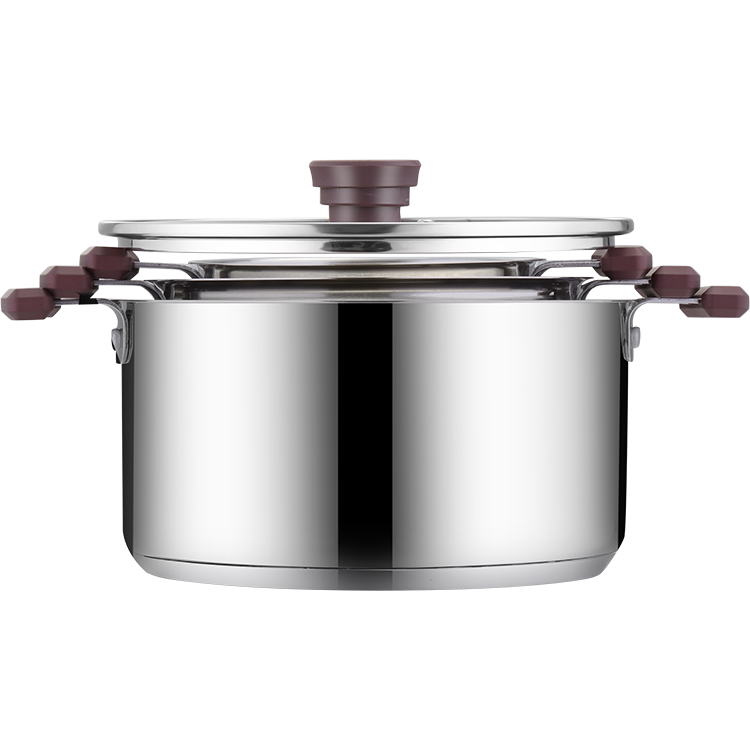 Stackable Stainless Cookware Pot 