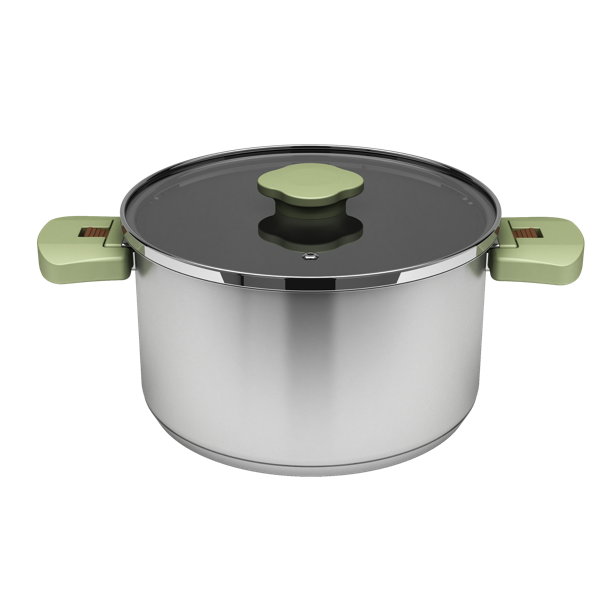 Stainless Cookware Stackable Clover 