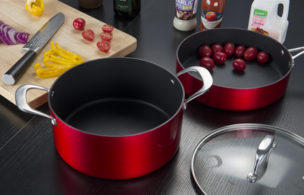 Non-stick Cookware Aluminum Press Straight Casserole