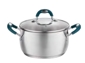 Stainless Cookware Vintage Casserole with Lid 