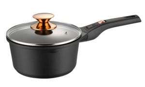 Non-stick Cookware Aluminum Detachable Die-cast Sauce pan with lid 